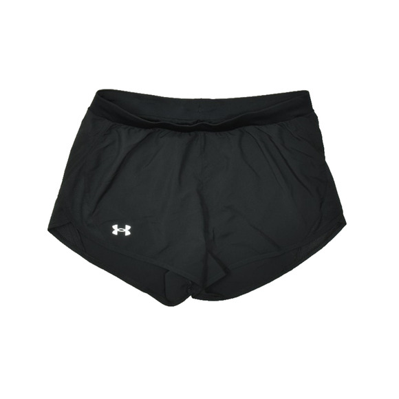 Women's Under Armour Shorts Size M Loose Fit Lined Running Dark Athletic - Picture 1 of 8